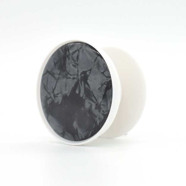 Black Marble – Glossy Pop Socket